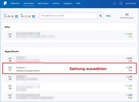 Paypal: Wie lange kann man Geld zurückerstattet bekommen?