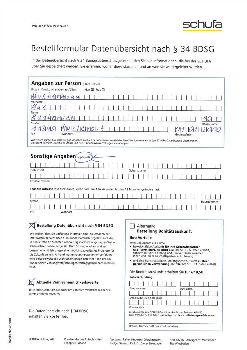 6. Holen Sie gegebenenfalls weitere Informationen ein