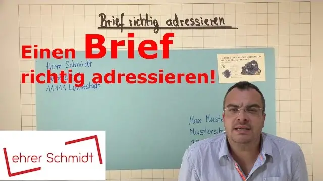 Einschreibebrief