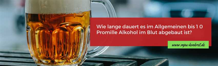 Wie funktioniert der Abbau von Alkohol im Körper?