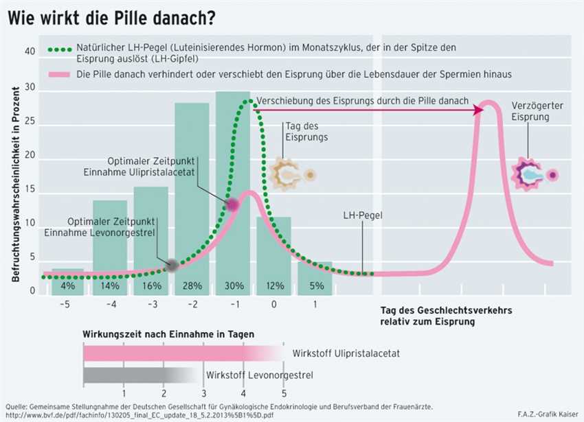 Wie beeinflusst die Pille den Zyklus?