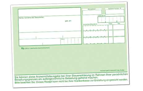 Rezept einreichen - was bedeutet das?