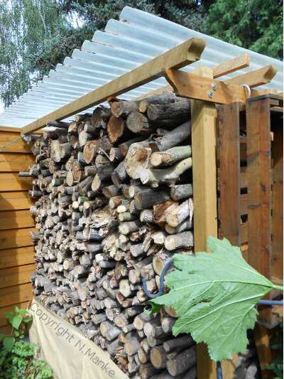 Wie lange muss das Holz gelagert werden?