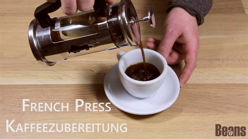 4. Wie reinigt man eine French Press?