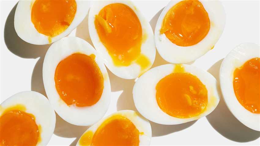 Kochen von weichen Eiern