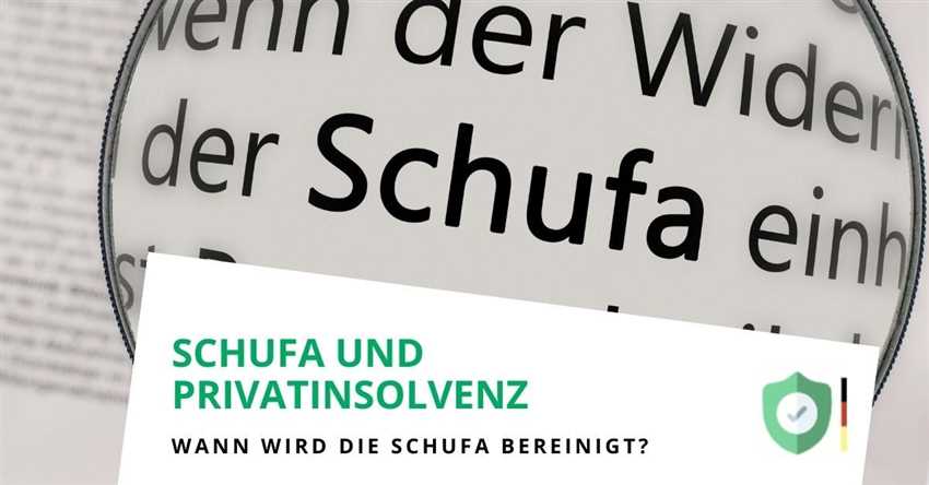 Wie lange bleibt eine Privatinsolvenz in der Schufa stehen?