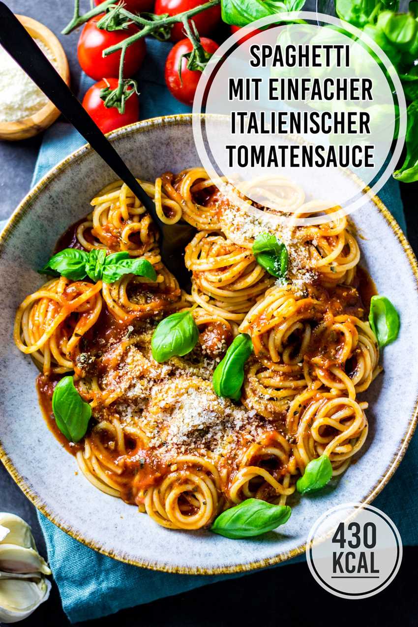 Die Sauce: Tomatensoße